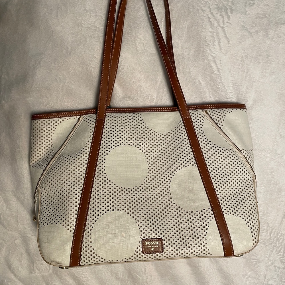 Fossil Dotted Purse